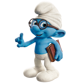 smurfs movie brainy