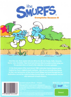 Smurfs: Complete Season 9 (Region 4 DVD) | Smurfs Wiki | Fandom