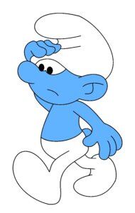 clumsy smurf