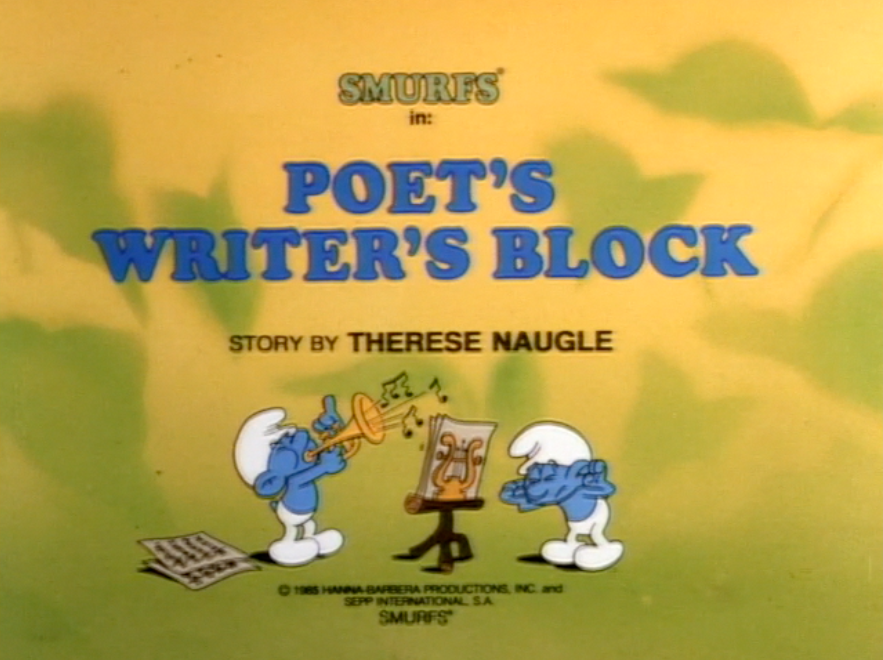 Poet S Writers Block Smurfs Wiki Fandom - the depressing poem roblox