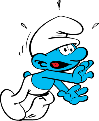 clumsy smurf