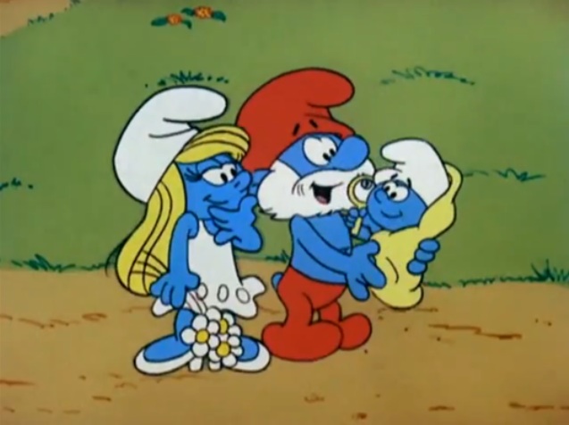 the baby smurf