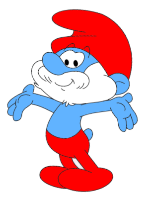 smurfs cartoon characters