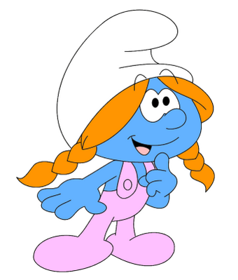 smurf girl characters