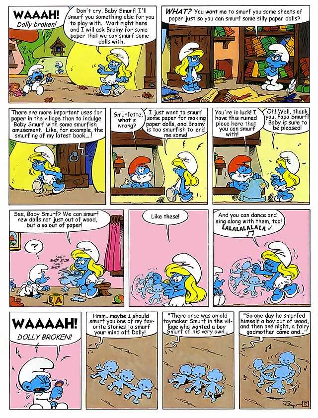 story of smurfs