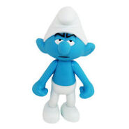 grouchy smurf figure