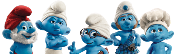 smurfs main characters