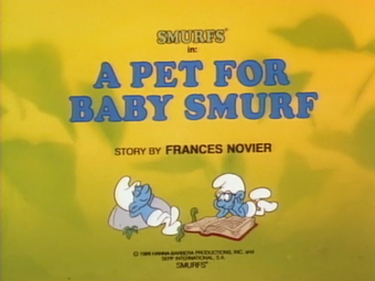 the smurfs smurf pet