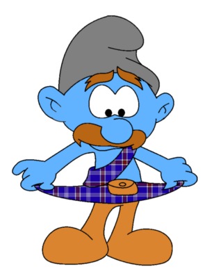 Image - Fergus Checks Under The Kilt.jpg | Smurfs Fanon Wiki | FANDOM ...