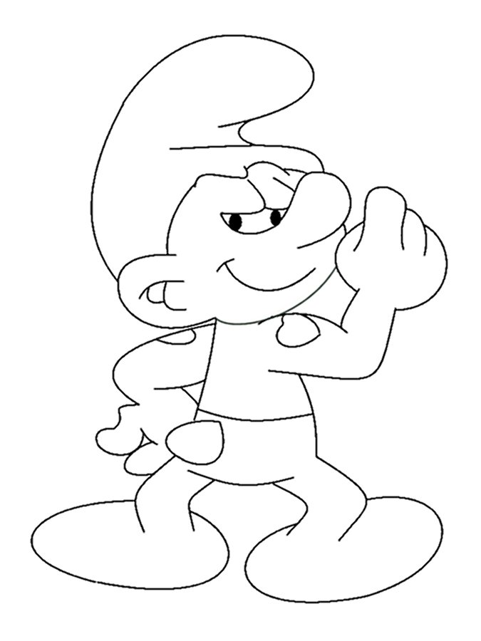 Smurfs Coloring Pages User blogVicGeorge2K9Coloring images Smurfs Fanon Wiki