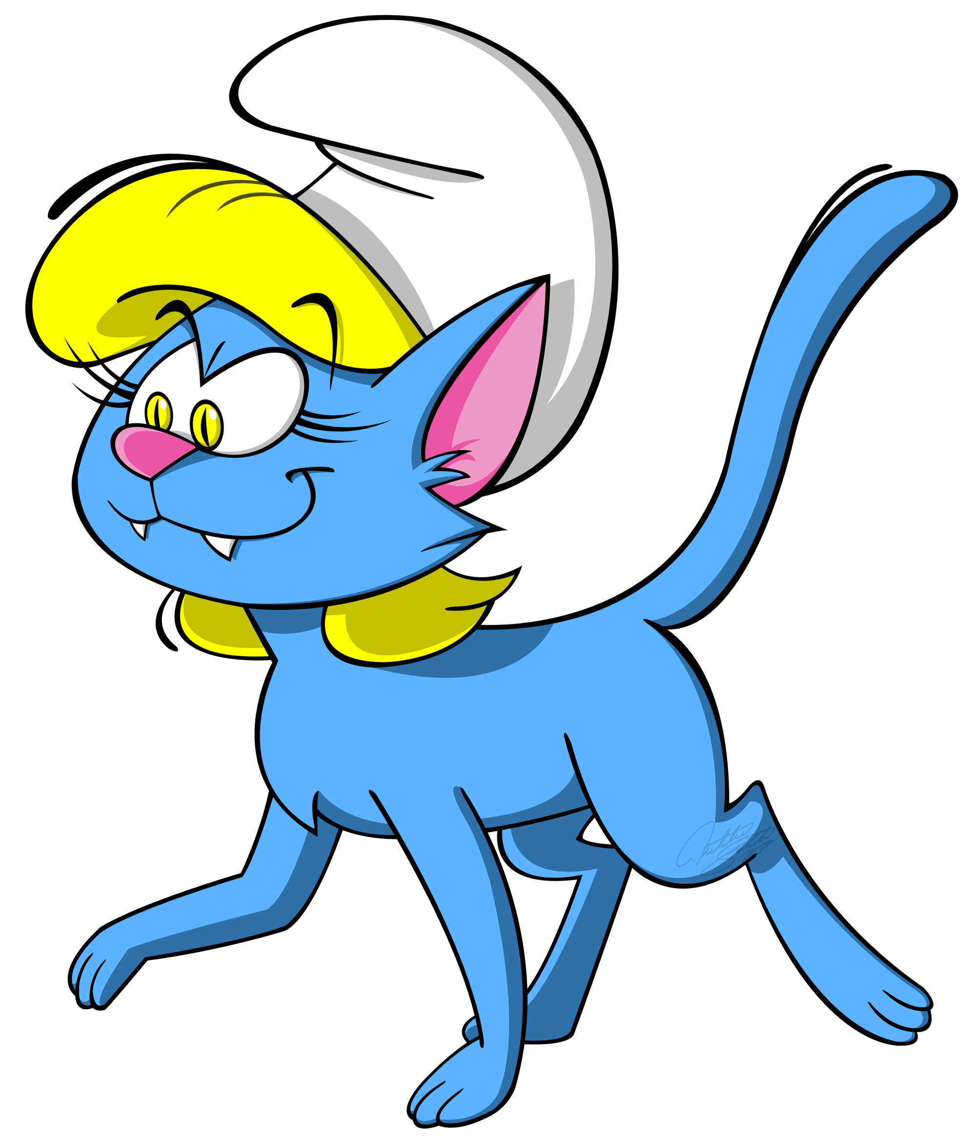 The Cat Smurfette (Hero Stories) Smurfs Fanon Wiki Fandom