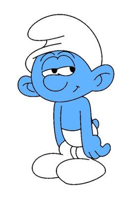 sleepy smurf