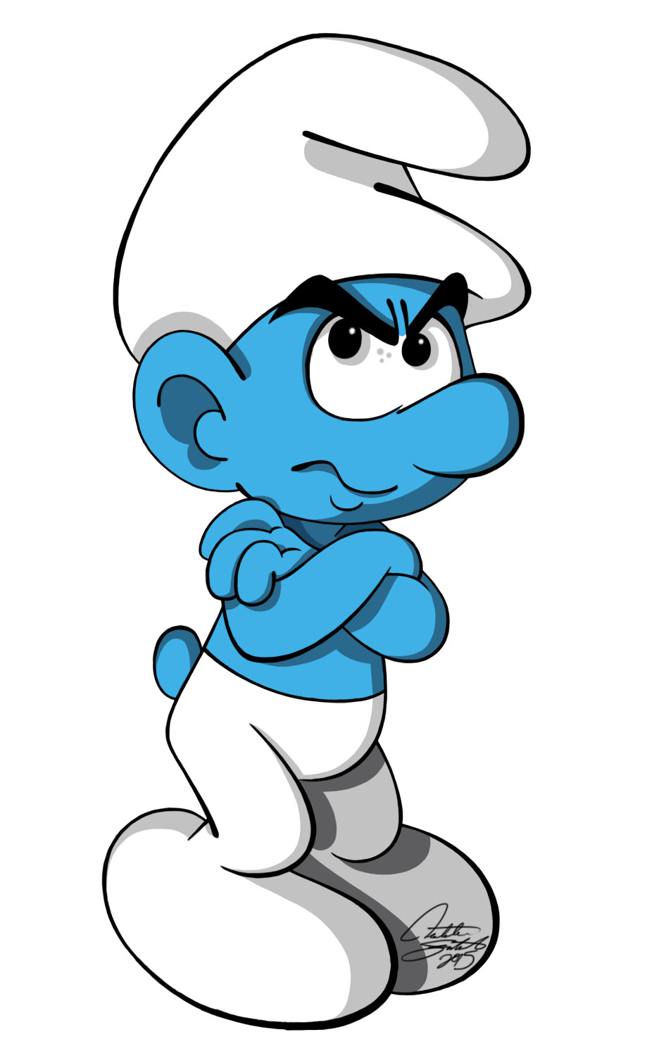 Grouchy Smurf (LD Stories) Smurfs Fanon Wiki FANDOM powered by Wikia