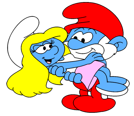 smurf and smurfette