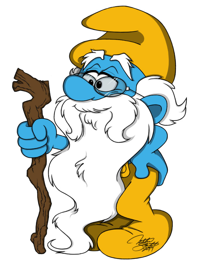 Smurfer tegneserie sex