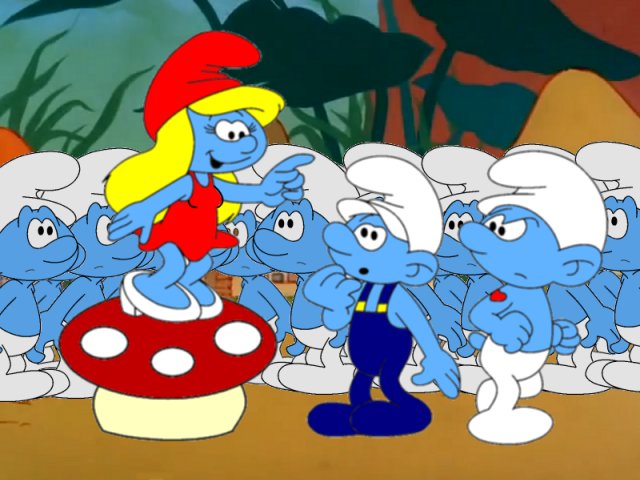 narrator smurf narrator smurf