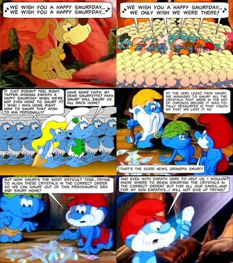 smurfs time travel