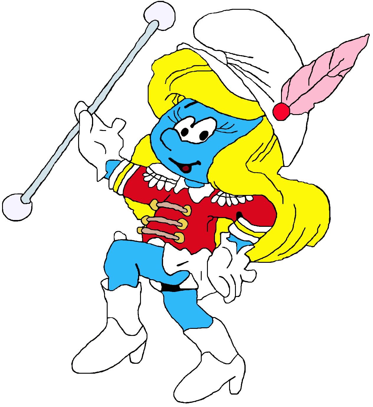 Image Smurfette Marching Band Png Smurfs Fanon Wiki Fandom