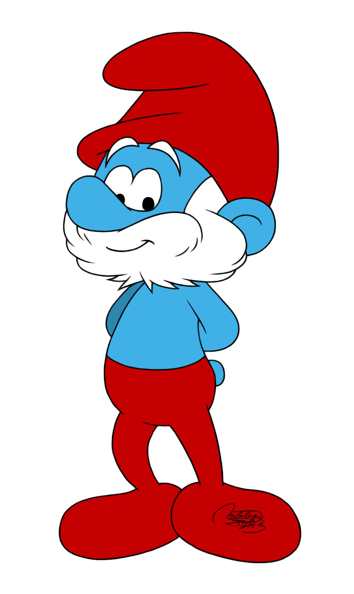 Free Free Papa Smurf Svg 559 SVG PNG EPS DXF File