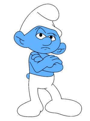 Grouchy Smurf (Empath stories) | Smurfs Fanon Wiki | FANDOM powered by