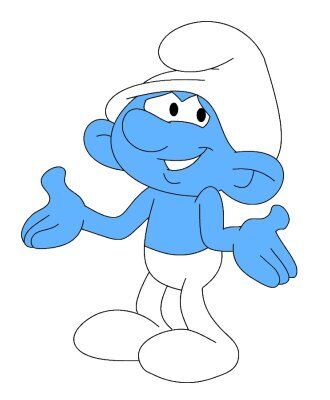 clumsy smurf