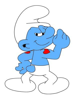 do smurfs have tails