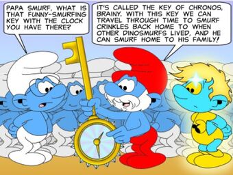 smurfs time travel