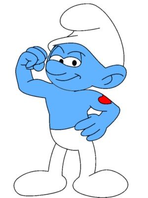 hefty smurf images