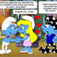 smurf and smurfette