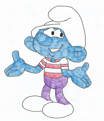 Dopey Smurf Hero Stories Smurfs Fanon Wiki Fandom - vanity smurf roblox