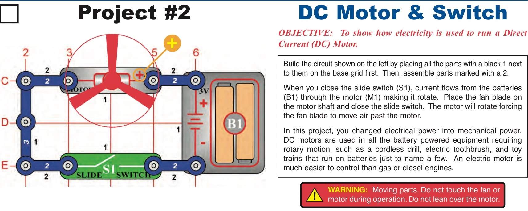 DC Motor & Switch Snap Circuits Wikia Fandom