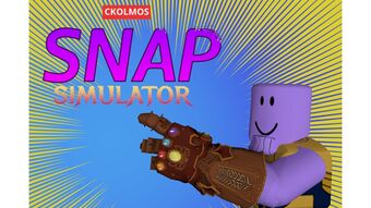 Roblox Snap Simulator Wiki Fandom - roblox infinity gauntlet simulator