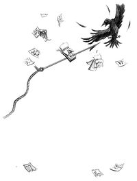Bird-and-spear
