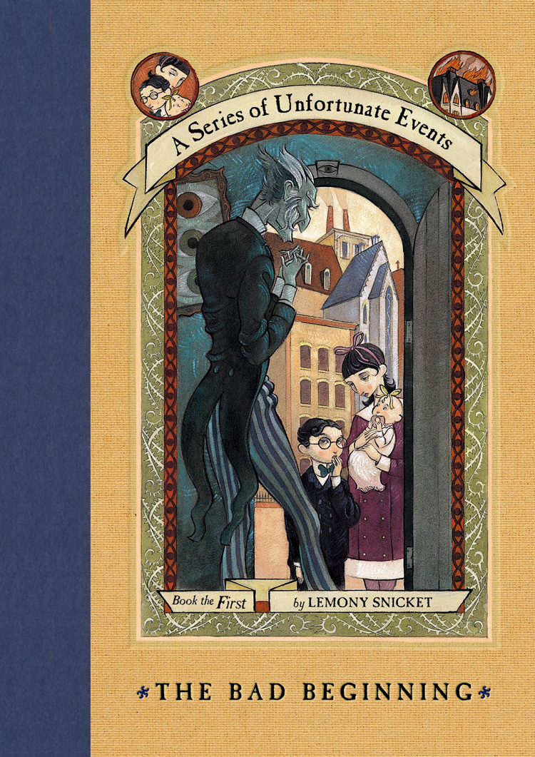 Risultati immagini per a series of unfortunate events cover book