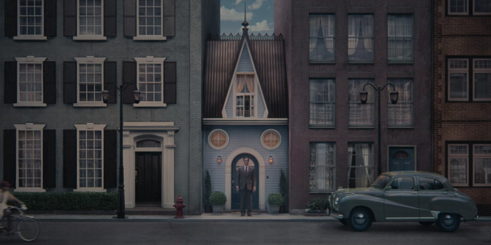 Mr. Poe's House Lemony Snicket Wiki FANDOM Powered By Wikia - 975x487 - jpeg Series Of Unfortunate Events Lemony Snicket House