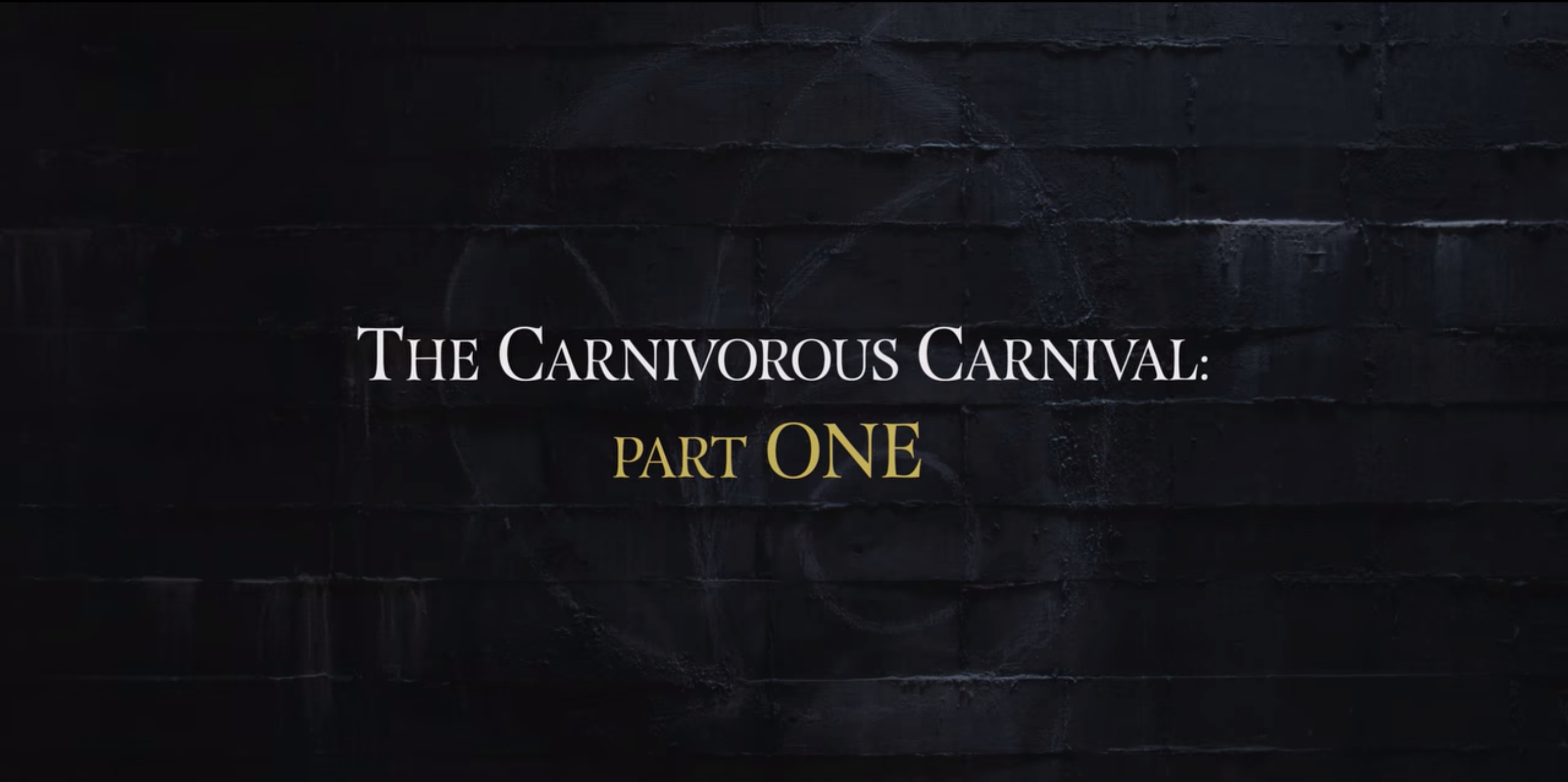 the carnivorous carnival by lemony snicket