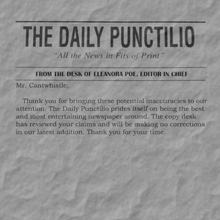 The Daily Punctilio Lemony Snicket Wiki Fandom