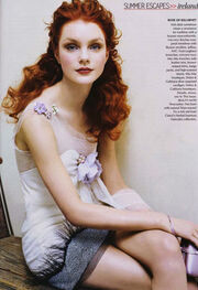 Jessica Stam in Vogue June 2004