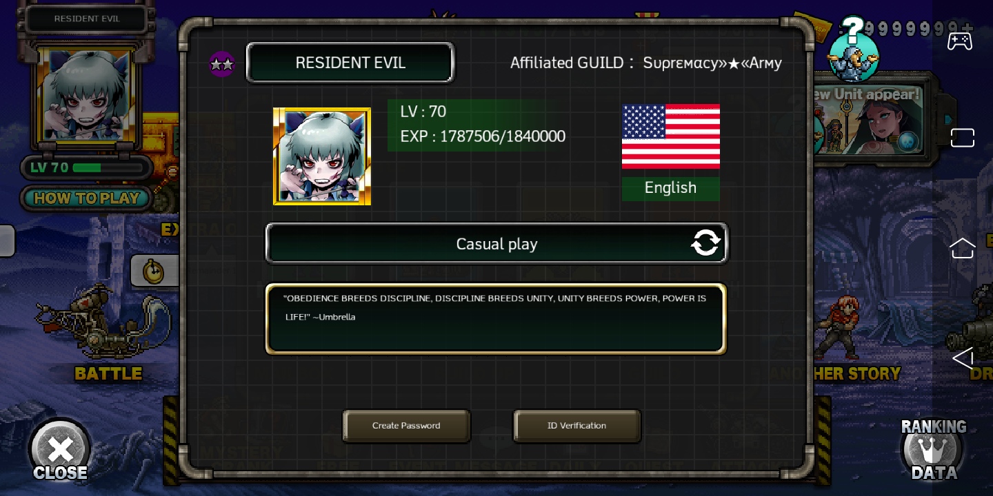 User Profile Metal Slug Attack Wiki Fandom