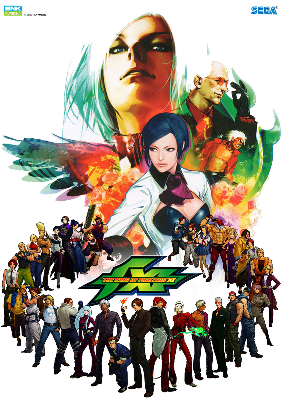 King of Fighters, Samurai Shodown, Garou and The Last Blade games