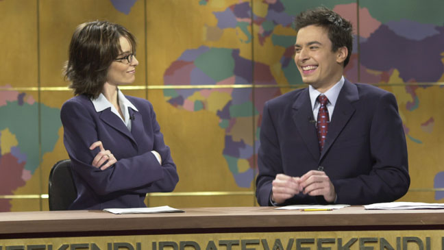 Image - Jimmy Fallon and Tina Fey.jpg | Saturday Night ...