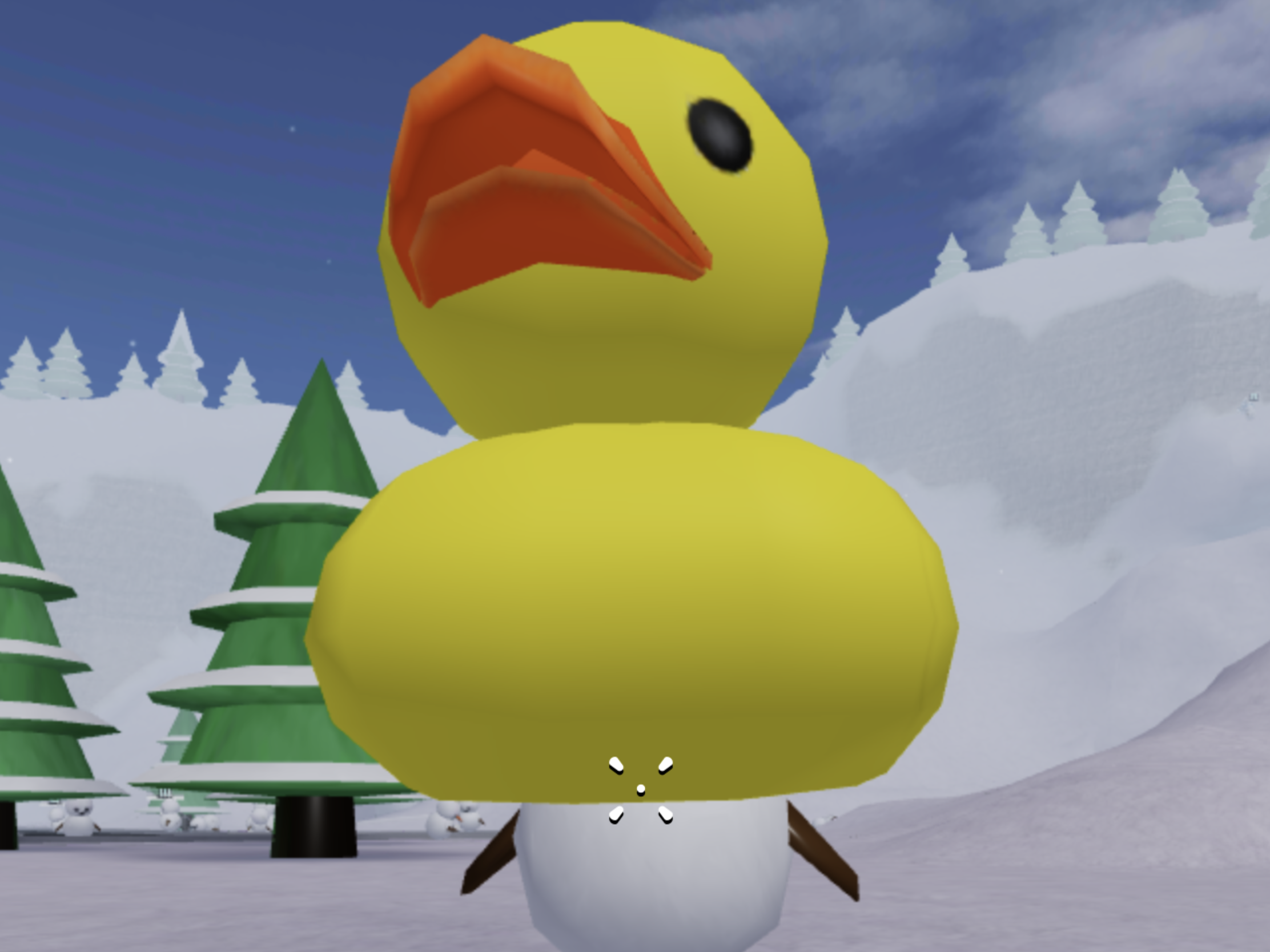 Epic Duck Sno Day Wiki Fandom - snowflakes vs duck army roblox sno day online matching 2