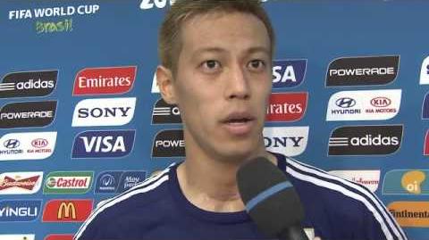 動画 - 本田圭佑 ギリシャ戦 試合後インタビュー 【サッカー ...