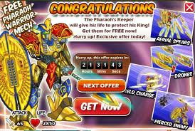 Pharaoh Mech Offer