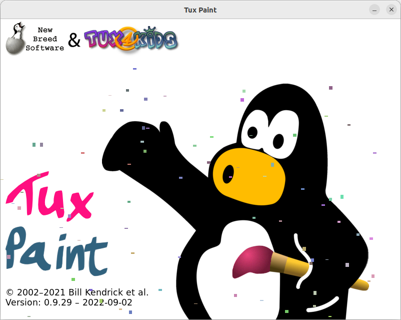 tux paint to play now