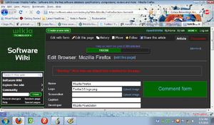 Firefox screenshot