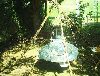 Tripod Solar Cooker 2