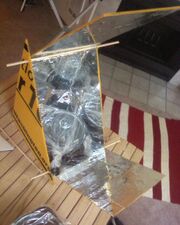Wedge Solar Cooker