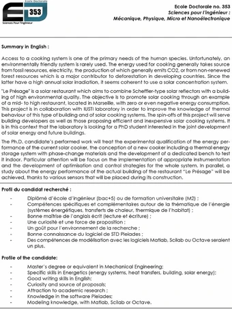 Le Presage Solar Cooking Fandom