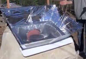 Cob Solar Box Cooker